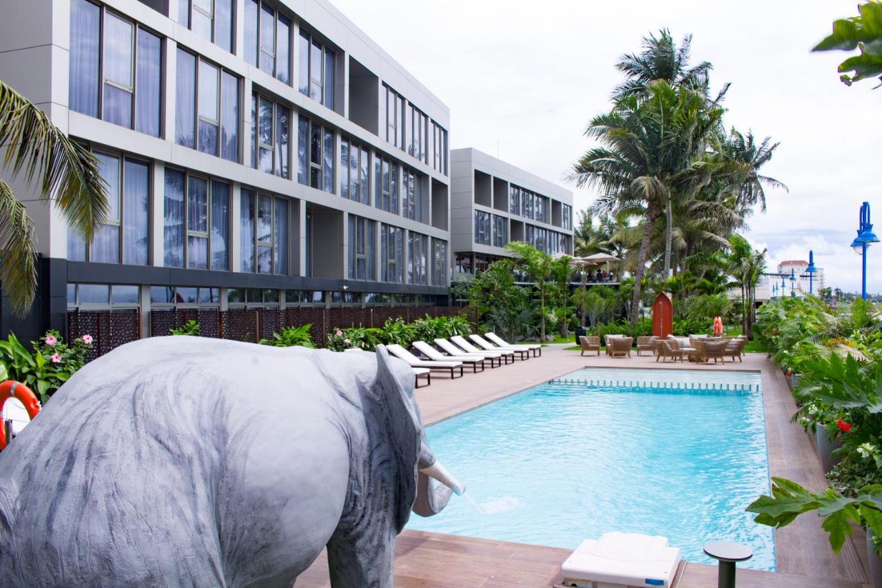 Panafrica Hotel Boutique & Spa Bata Exteriör bild